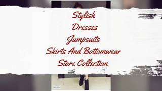 #fashion #trending Stylish Dresses l Jumpsuits | Skirts And Bottomwear