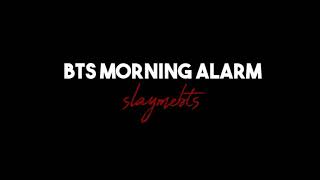 Bts Morning Alarm Jhope, Jimin, V, Rm