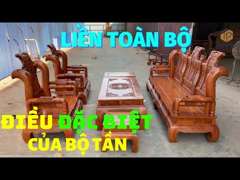 Điều Đặc Biệt Trên Bộ Bàn Ghế Tần Thủy Hoàng Gỗ Hương Đá Cột Liền Yếm Liền 2020 | Đồ Gỗ Văn Biên