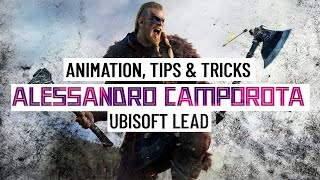 Grow as an artist: Ubisoft Animation Lead: ALESSANDRO CAMPOROTA - LIVE STREAM