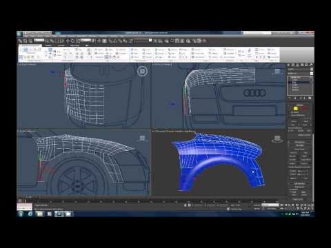 Как сделать сплайн 3d max