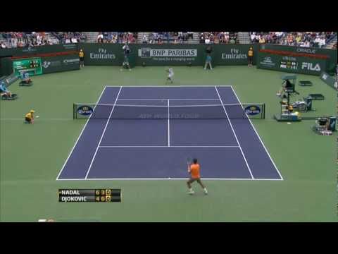ATP Indian Wells 2011 決勝戦（ファイナル）　 ナダル vs． ジョコビッチ [3rd set ハイライト]