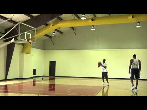 Hakeem Olajuwon Dwight Howard Training Sessions 2010