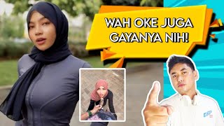 Viral Oklin Fia Seleb Tiktok Berhijab Tapi Makan Es Krim Dengan A.... Wah