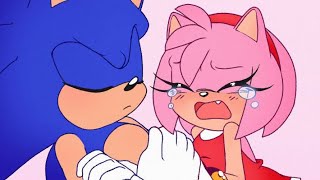 Sonic Makes Amy Cry Comic Dub Collaboration