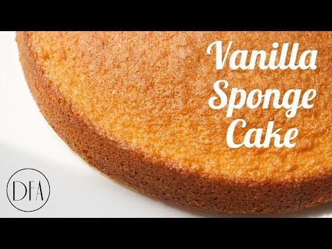 VIDEO : vanilla sponge cake - recipe [delicious food adventures] - i have been trying to bake spongei have been trying to bake spongecakefor a long time but was never happy with the results. thisi have been trying to bake spongei have bee ...