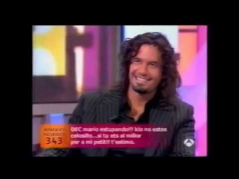 MARIO CIMARRO - DANNA GARCIA - entrevistas España 2005