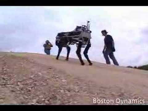 New Big Dog Robot Video