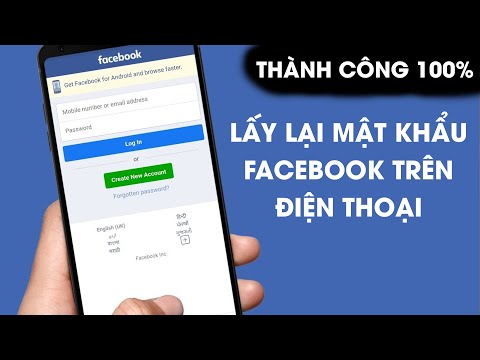 Cách lấy lại mật khẩu Facebook trên điện thoại thành công 100%