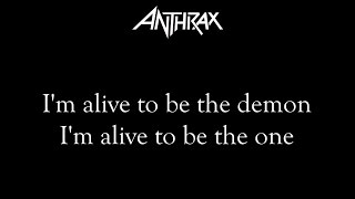 Watch Anthrax Im Alive video