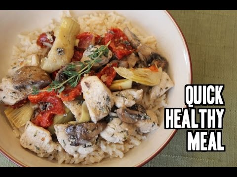 Video Recipe Pasta With Chicken Sun Dried Tomatoes And Mushrooms Video Recipe Pasta With Chicken Sun Dried Tomatoes And Mushrooms