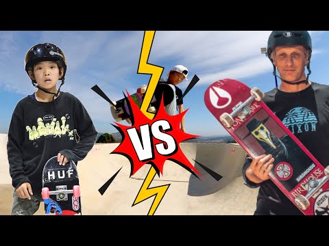 COULD THIS SKATE PRODIGY BEAT TONY HAWK?