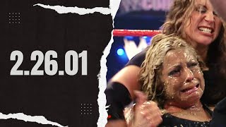 Wwe Raw - 02.26.01 - Regal & Stephanie Vs Trish Stratus & Vince Trish Is Humiliated