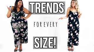 Summer Trends For Every Size Plus & Straight Size Haul