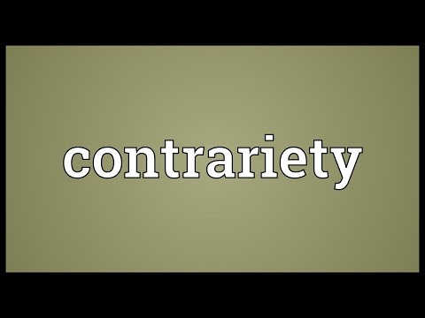 Header of contrariety
