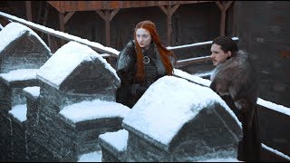 Sansa tells Jon he's good at ruling | Game of Thrones: 7x01 | HD 1080p