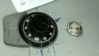 Safe Combination Box Opening By Drilling