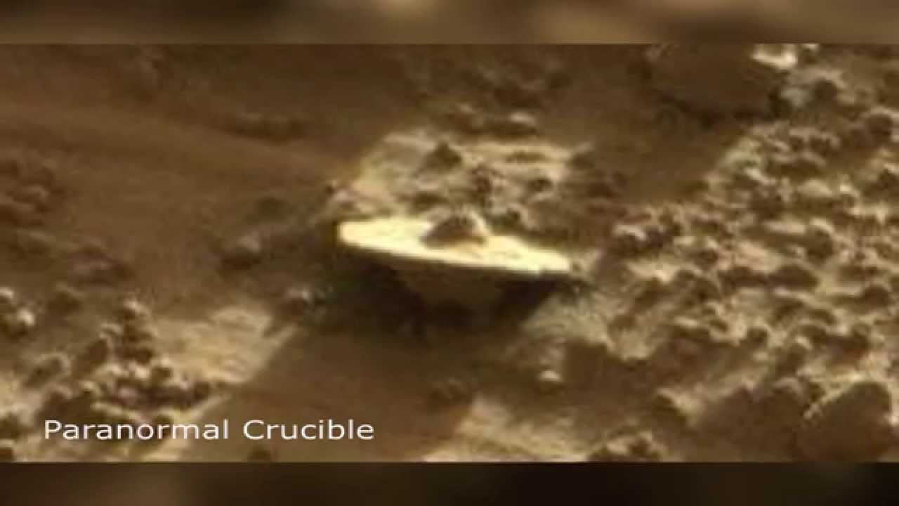 UFO Crash Photographed By Mars Curiosity Rover - YouTube