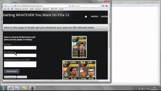 How to hack fifa 12 ultimate team