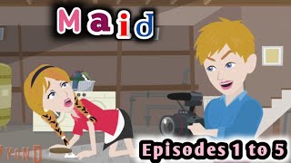 Maid Episodes 1 To 5 Learn English With Story English Story Animated Story Simple English