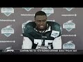 Tarron Jackson: “Give It All I Have” | Philadelphia Eagles Press Conference