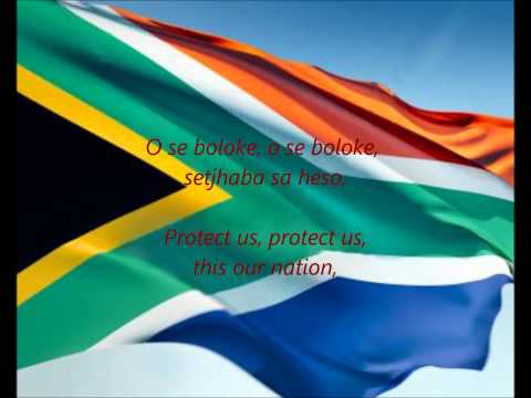 South African National Anthem - Nkosi Sikelel iAfrika (XHZUSTAFEN...