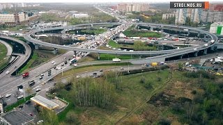 Видео Развязка МКАД-Каширское шоссе "поехала" от СТРОЙКОМПЛЕКС МОСКВЫ STROI.MOS.RU, Каширский тоннель, Москва, Россия