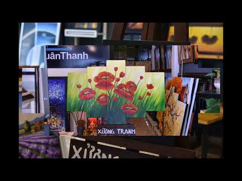 #XƯỞNGTRANHSƠNDẦU 177 PHAN ĐĂNG LƯU-ĐÀ NẴNG-#TRANHTREOTƯỜNGARTFORARCH