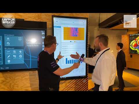 LAVNCH WEEK: LW 2.0 UC Workspace Demos New QuickLaunch UI and RMS on an NEC Display InfinityBoard