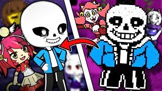 Creating UNDERTALE CHARACTERS in GACHAVERSE | Gacha Verse Studio