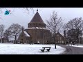 Maart roert zijn staart met mooie sneeuwplaatjes in Heiloo en Alkmaar