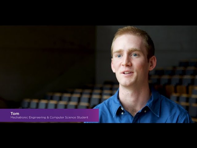 Watch Meet Tom, a Mechatronic Engineering and Computer Science student at UQ on YouTube.