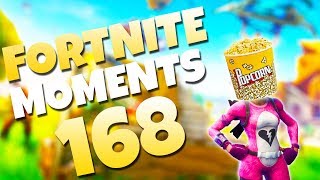 HAVE YOU SEEN THE GIANT POPCORN SKIN!? (NEW EMOTE GLITCH!) | Fortnite Daily & Funny Moments Ep. 168