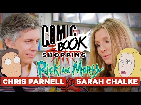 Sarah Chalke & Chris Parnell Talk Rick and Morty Season 3 and Go Comic Book Shopping