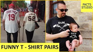 Cute And Funny T Shirt Pairs | Funny Photos | Facts Studio