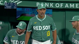 Alex Cora Is Pissed At Ceddanne Rafeala For Missing His Signs And Will Flemming Lays Into Him For It