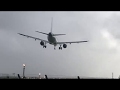Dramatic Landing At Dublin Airport During Ophelia