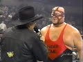 Ken Shamrock Saves Jim Ross from Vader (WWF Raw is War 28 April 1997)