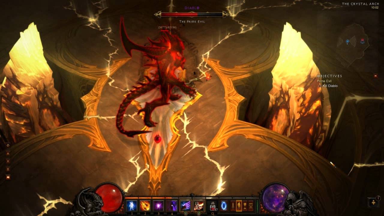 Diablo 3 Final Boss - Wizard solo - YouTube