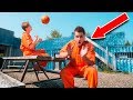 REAL LIFE PRISON ESCAPE CHALLENGE!! Escaping The Hacker (24 Hour Challenge)