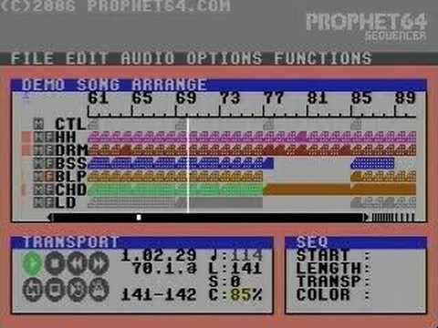 Prophet 64: Sequencer Demo Song