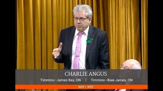 CHARLIE ANGUS ON WINTER ROADS IN NORTH