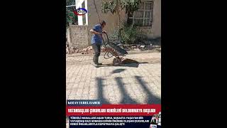 Vatandaşlar Ları Kendi İmkanlarıyla Doldurmaya Başladı