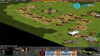 AoE 22 Random VaneLove, Đức Anh vs HeHe, Hoàng CN ngày 15-6-2018