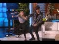 Justin Bieber trying to do The Nae Nae Dance on Ellen show
