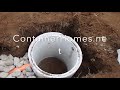 Installing the Septic System for Shipping Container Homes in Costa Rica