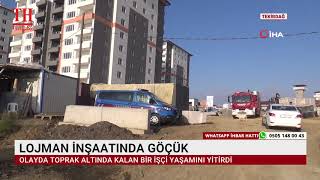Olayda Toprak Altinda Kalan Bi̇r İşçi̇ Yaş Yi̇ti̇rdi̇