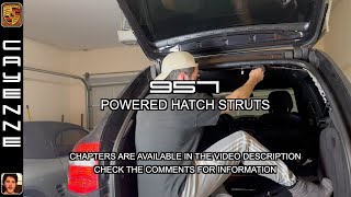 Hatch Struts Powered Liftgate Supports Porsche Cayenne 2003 - 2010