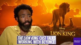 Donald Glover on working with Beyonce for 'Can You Feel the Love Tonight' song