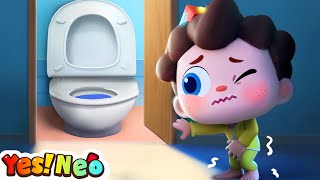 Dont Be Scared Of The Dark Monster In The Toilet Good Habits Song Kids Songs Yes Neo